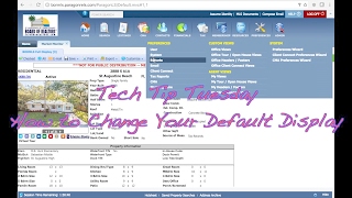 Tech Tip Tuesday - How to Change Your Default Display