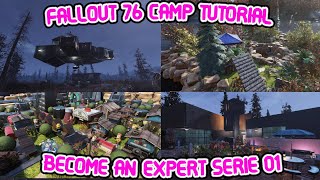 Fallout 76 camp tutorials 01: Merge, float or put any object where you want