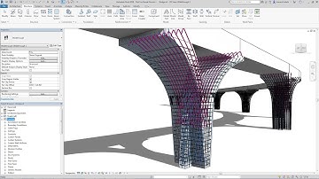 Revit 2018 New Feature - Rebar Placement in Free Form Concrete Objects
