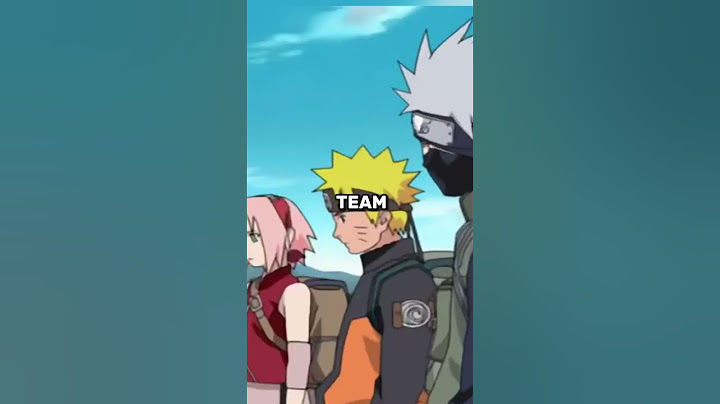 The ONLY Kill of Naruto #naruto