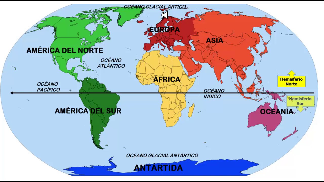 Paises del continente oceania