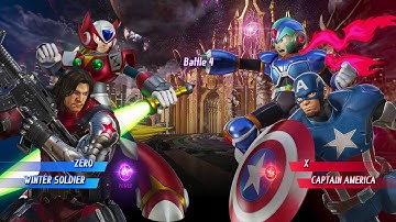 Marvel Vs Capcom Infinite  Arcade Mode 8 With Zero & Winter Soldier