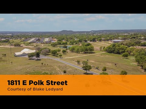1811 E Polk Street, Burnet, TX home video tour