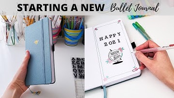 2021 Bullet Journal Setup [ in Traveler
