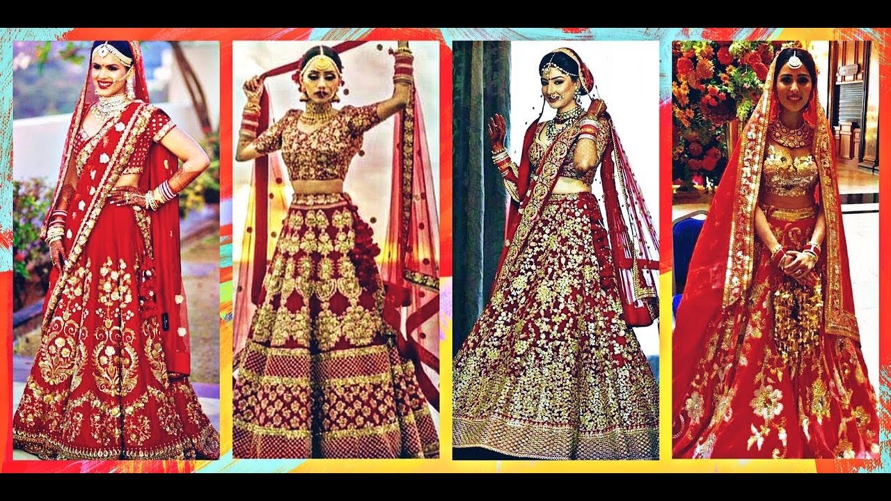 punjabi lehenga designs