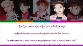 B1A4(비원에이포) Lonely (없구나) (Han_Rom_Eng) COLOR CODED LYRICS