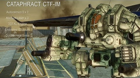 Mechwarrior Online - Cataphract CTF-IM Ilya Muromets Build and Gameplay