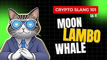 Crypto Slang 101 Ep. 4 - Moon, Lambo & Whale | Cat Academy