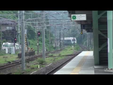 常磐線　高浜駅　E653系　フレッシュひたち　K307・K353 編成　通過！