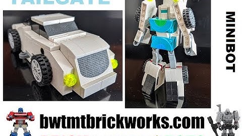 Transformers Minibot Tailgate MOC by BWTMT Brickworks