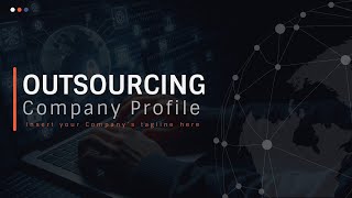 Famous Outsourcing Company Profile Animated PPT Slides Profile