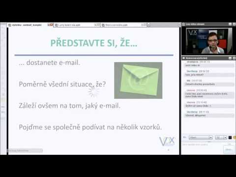Video: Co je e-mailová korespondence?