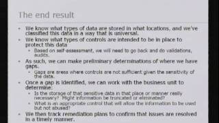 CERIAS Security: Protecting Data Privacy: A Practical Guide to Managing Risk 4/4