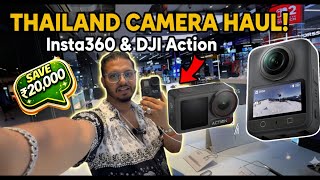 Saved ₹20,000 Buying DJI Osmo 360 &amp; DJI Action Camera from Thailand 🇹🇭 | Price India vs Thailand