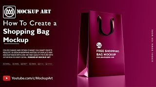 How to make a Shopping Bag Mockup | Photoshop Mockup Tutorial
