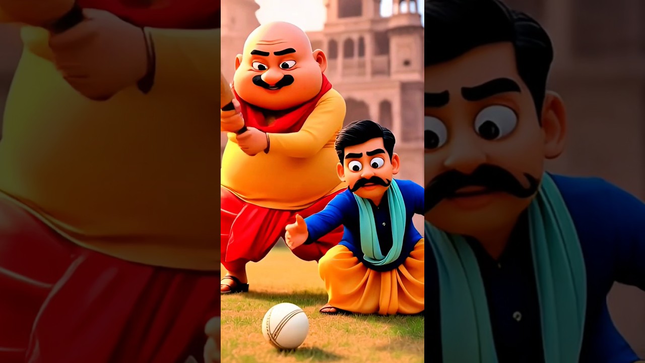 গোপাল vs মন্ত্রী funny cricket match 🏏#youtubeshorts #youtubefeed #toonscanvas