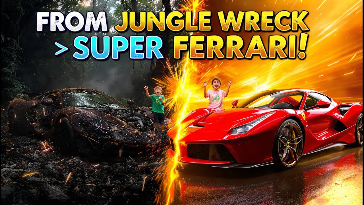 The Ferrari Reborn: From Jungle Wreck to Full Restoration!