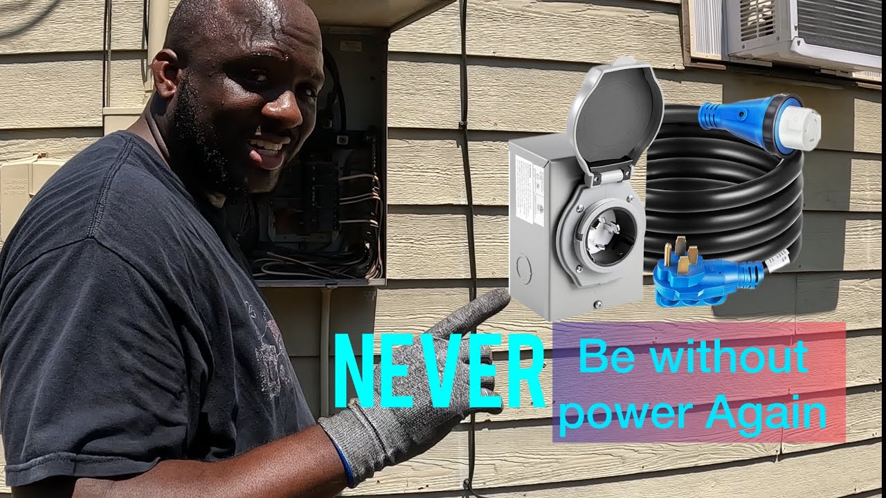 Power Inlet Box Fixed Installation The Best Way To Connect A Generator To Your House- Power Inlet Box ...