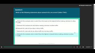 AWS Educate | Getting Started with Networking | Final Assessment-Get your badge from Credly practise