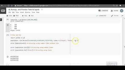 4   Pandas Loc and iLoc