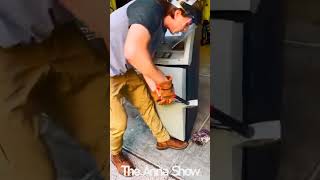 How much money is inside this old atm we bought #short #money #atm