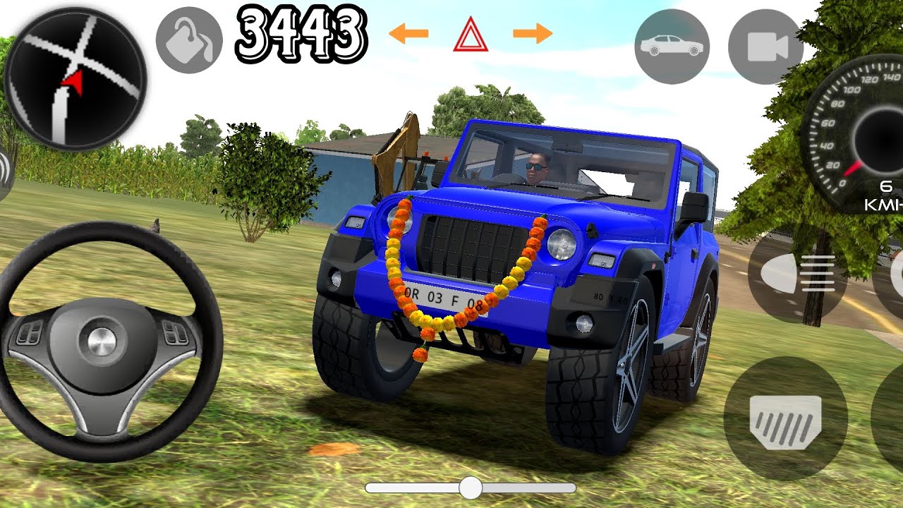 LIVE STREAM GAME // DOLLAR SONG ANDROID GAMES DRIVING MAHINDRA THAR 3443 // INDIAN CARS SIMULATOR 3D