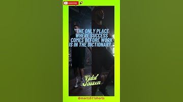 Vidal Sassoon - The Truth About Success & Hard Work