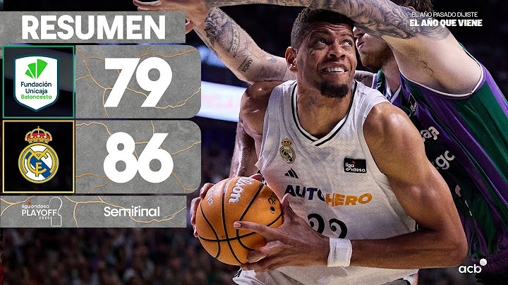 Unicaja - Real Madrid (79-86) RESUMEN | Playoff Liga Endesa 2025