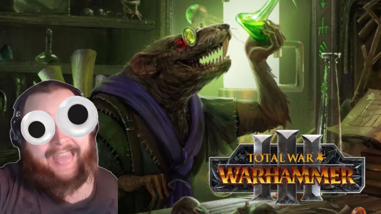 TOTAL WAR WARHAMMER 3 SKAVEN RATLING GUNS GO RAT TAT TAT TAT