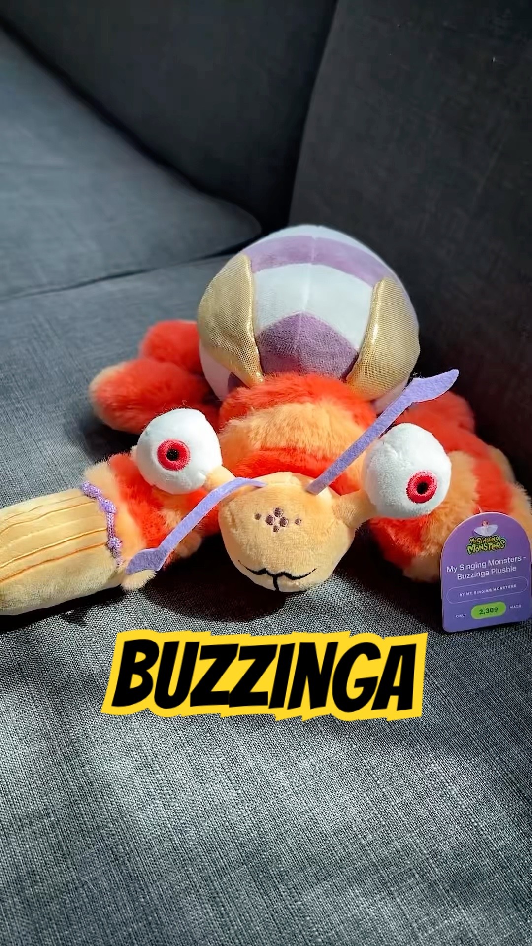 My Singing Monsters - Buzzinga ぬいぐるみ 2025 New Clearance! My Singing Monsters Buzzinga Plush