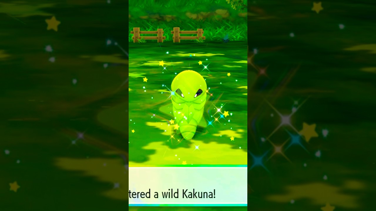 🎉✨ Shiny Kakuna Goal Accomplished! 💖 481 Encounters! 