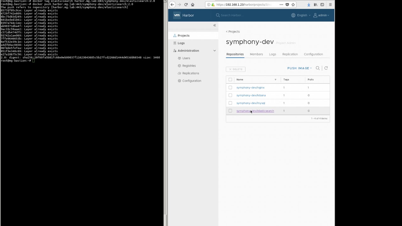 Deployment of a secured image using Harbor and VMware Enterprise PKS (No Audio) YouTube