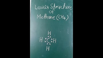10. Lewis Structure Methane #shorts