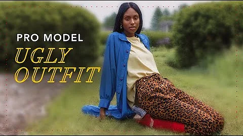 Making a Professional Model Wear Ugly Clothes for ...