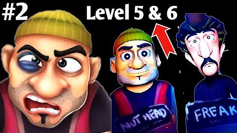 Scary Robber Home Clash Level 5 and 6. Full Gameplay Part 2