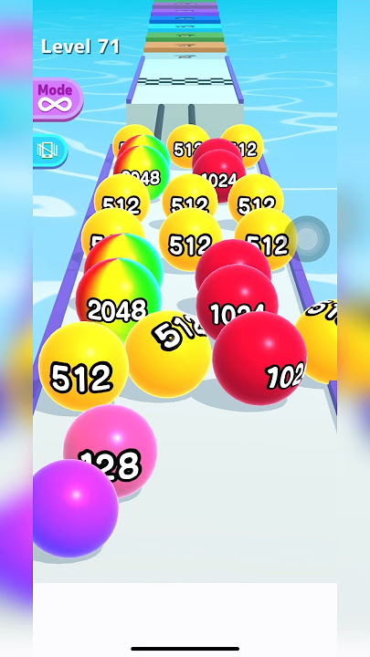 Ball run game 🎱 #gameplay #leveldesign #games #freefiregaming #gaming #mobilegaming #funny #roblox