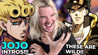 DIFFERENT VARIENTS?! | REACTION | JOJO'S BIZARRE ADVENTURE | ALL OPENINGS