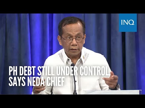 PH debt still under control, says Neda chief