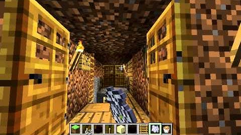 Minecraft 1.0.0 Double door bug