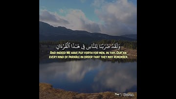 Surah Zumar 27 | Yousef Almarhoun القارئ يوسف المرهون