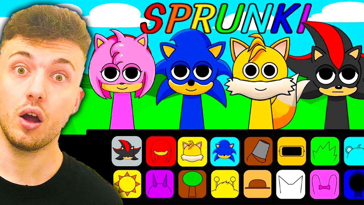 UN joc INTERZIS! *SPRUNKI* CU SHIN SONIC! NU JUCA VERSIUNEA INTERZISA SPRUNKI LA 3 DIMINEATA!