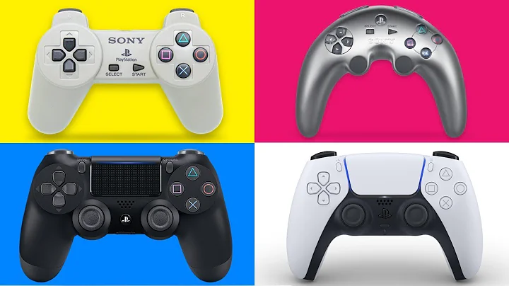 Evolution of PlayStation Controllers 1994-2020