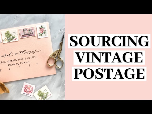 Custom Design & Vintage Postage Services