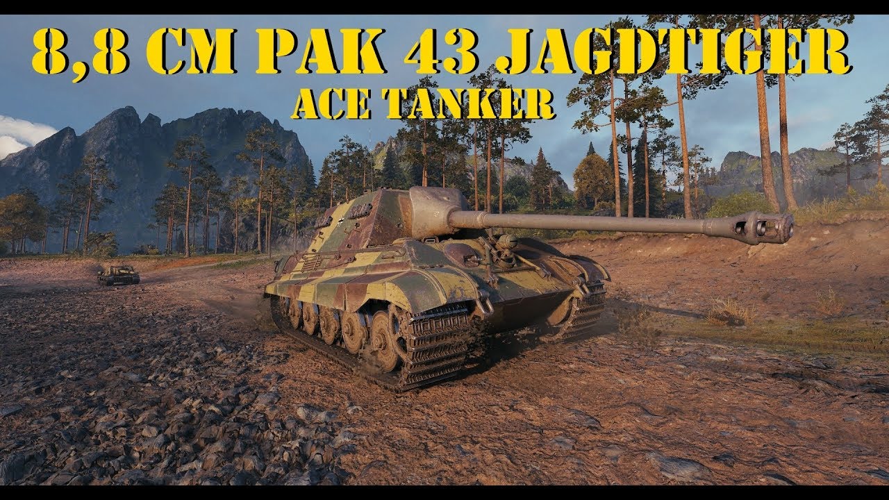 world of tanks news 8,8 cm Pak 43 Jagdtiger - Ace Tanker