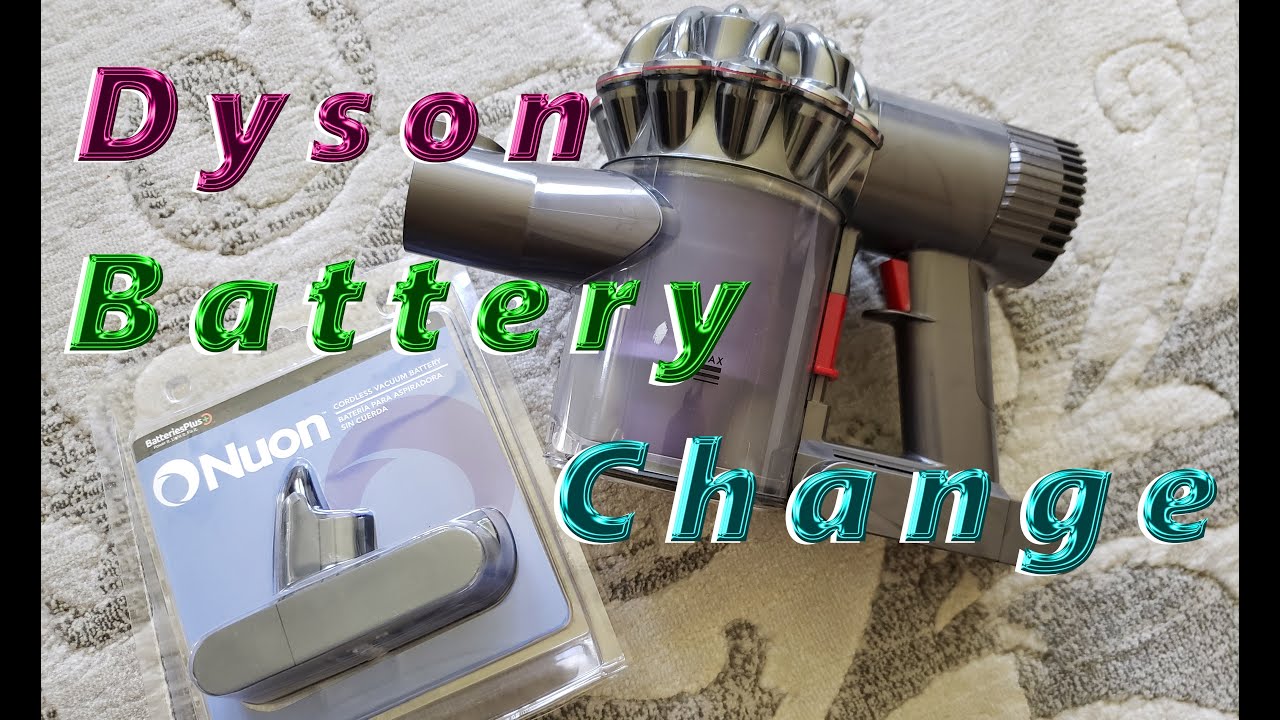 Dyson DC34 Vacuum Cleaner Battery Replacement 