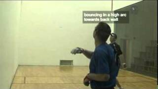 Ceiling Shots in Handball