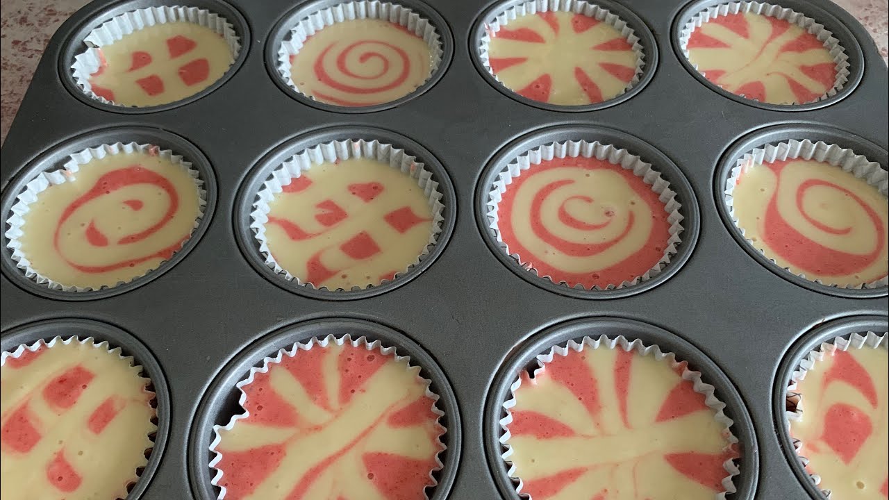 كب كيك هش ولذيذ بطعم اول مره تجربوه وشكل ولون خطير احلا من الجاهز/كب كيك الجيلى جديد نوفى