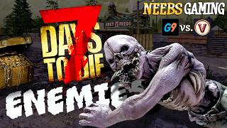 The Deadliest Treasure - Glock9 vs. Vertiigo - 7D2D competive (ENEMIES day 2)