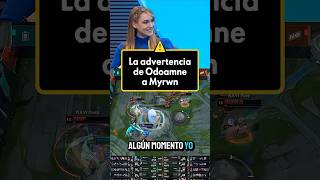 La advertencia de Odoamne a Myrwn. #LEC #movistarkoi #koi   #leagueoflegends  #riotgames #ibai