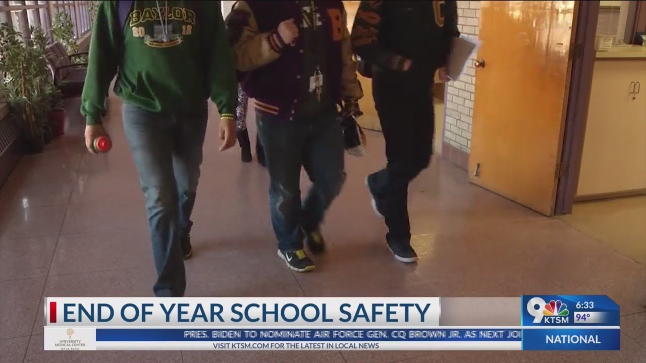 End of year school safety YouTube
